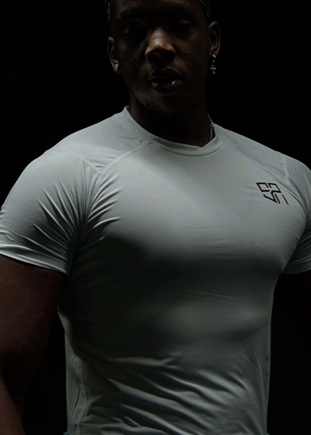 Muscle Compression Shirt White