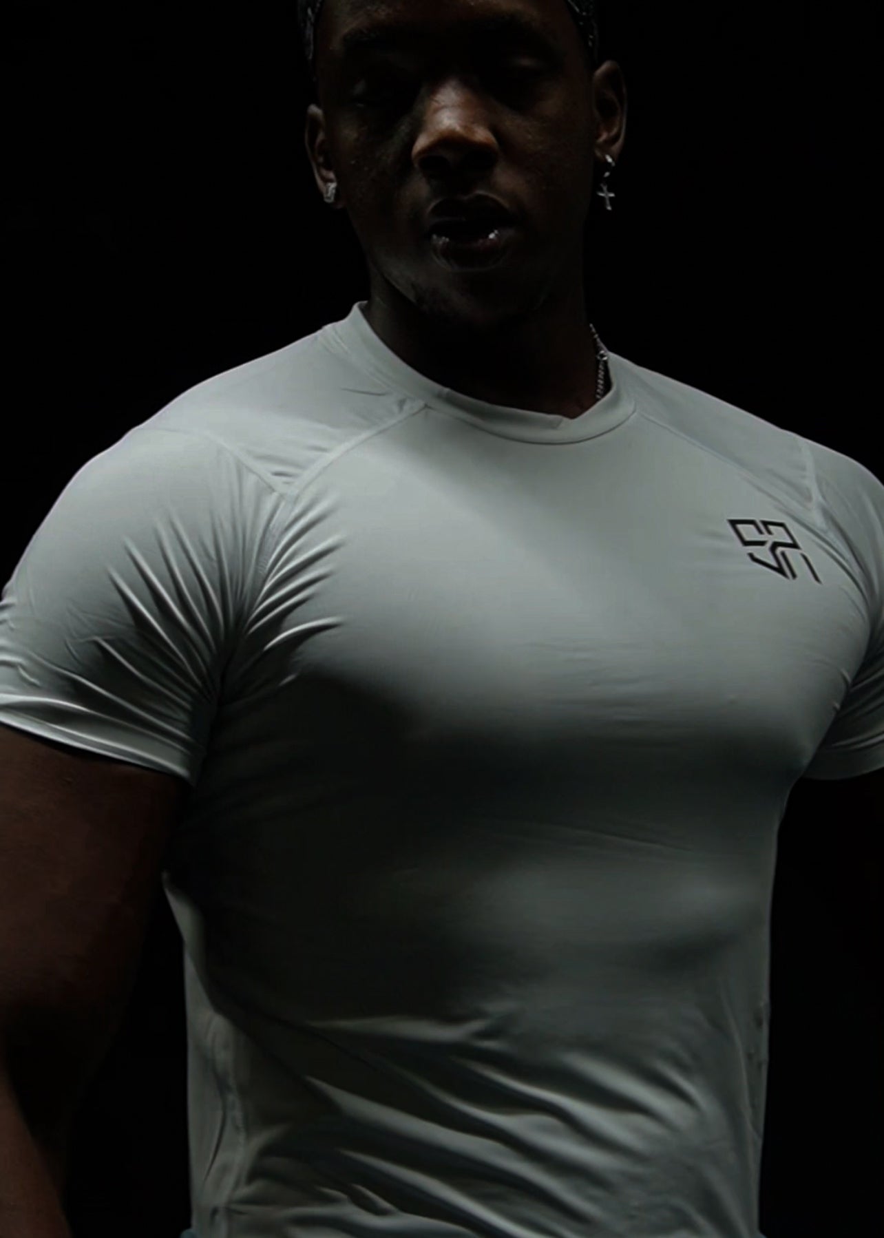 Muscle Compression Shirt White
