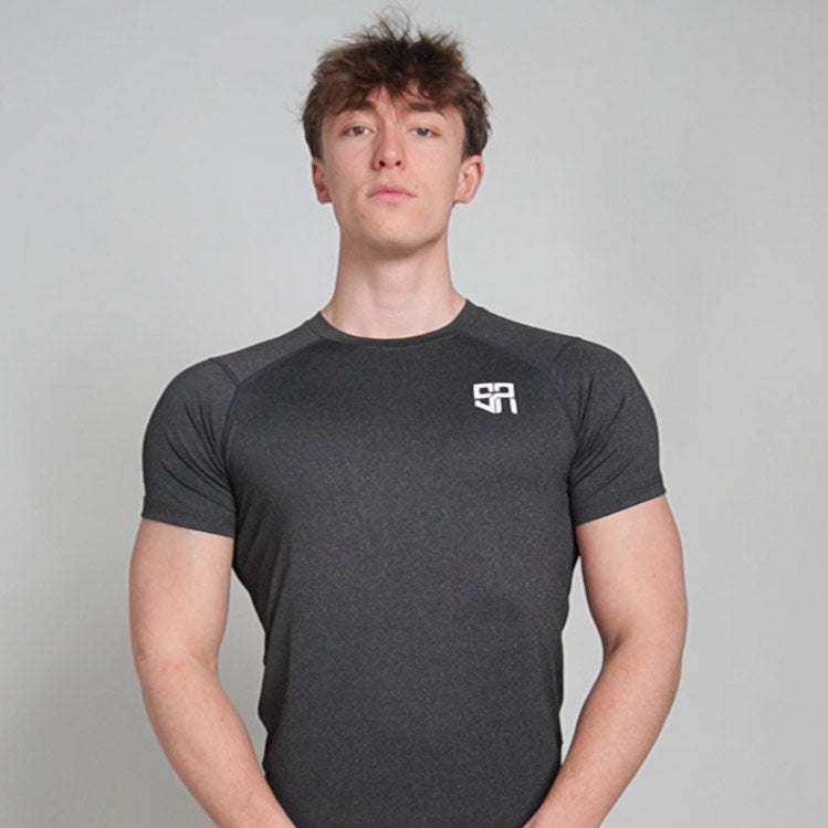 Muscle Compression Shirt Gray