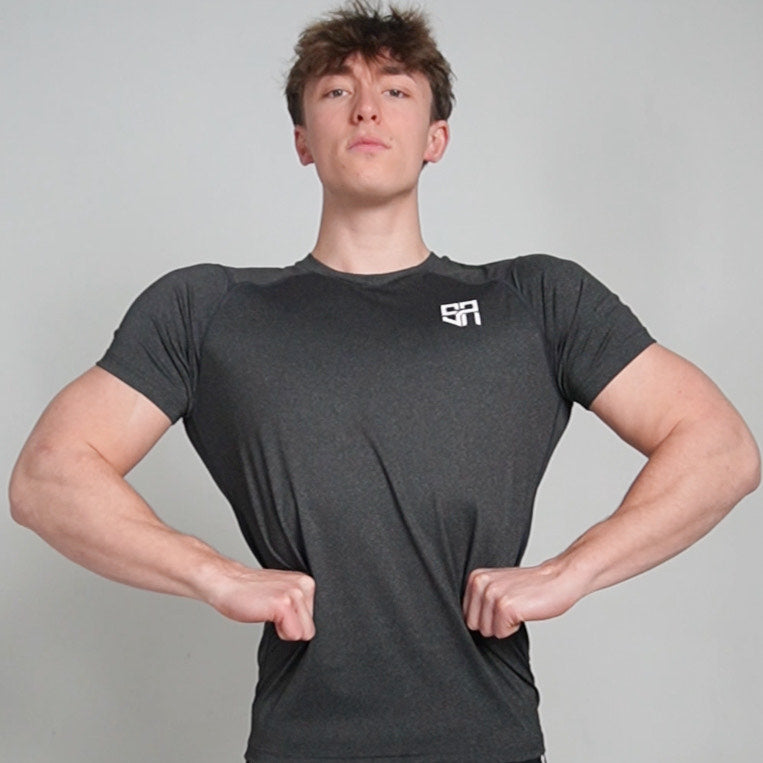 Muscle Compression Shirt Gray