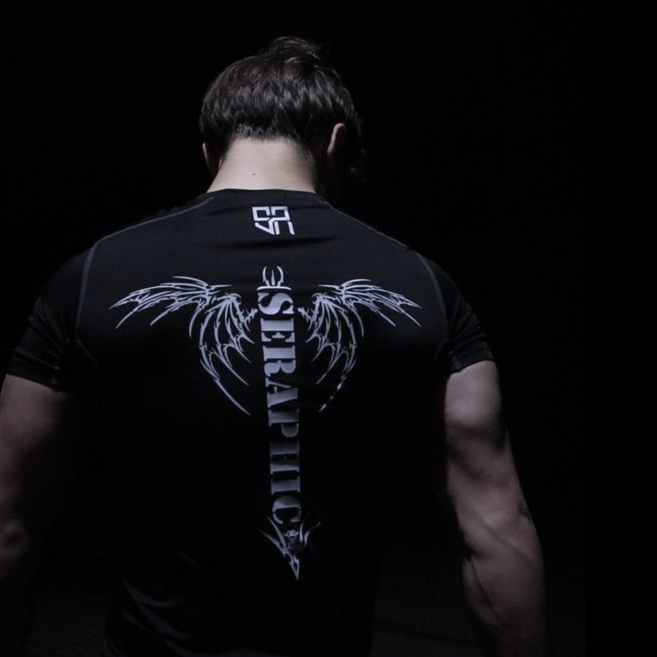 Seraphic Compression T-Shirt black